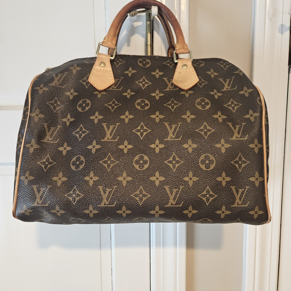 Louis Vuitton  Speedy Monogram Canvas Handbag